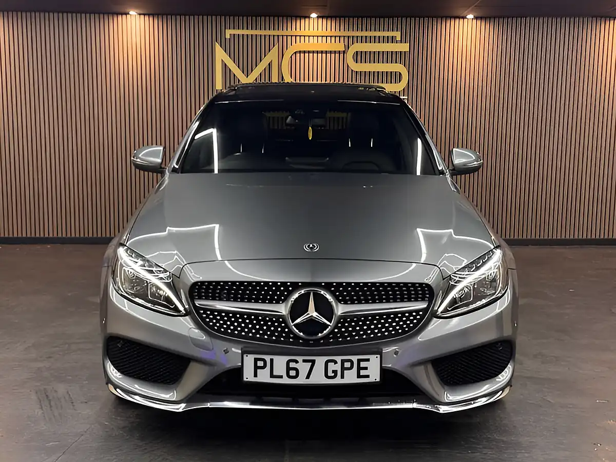 Used 2018 Mercedes-Benz C-Class AMG Line Grey - Interior and Exterior details 2