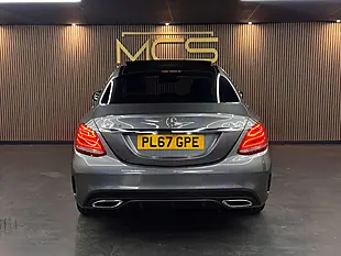 Used 2018 Mercedes-Benz C-Class AMG Line Grey - Interior and Exterior details 6
