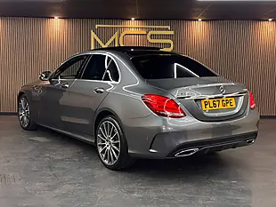 Used 2018 Mercedes-Benz C-Class AMG Line Grey - Interior and Exterior details 7