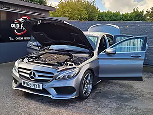 Used 2018 Mercedes-Benz C Class AMG Line Grey - Interior and Exterior details 10