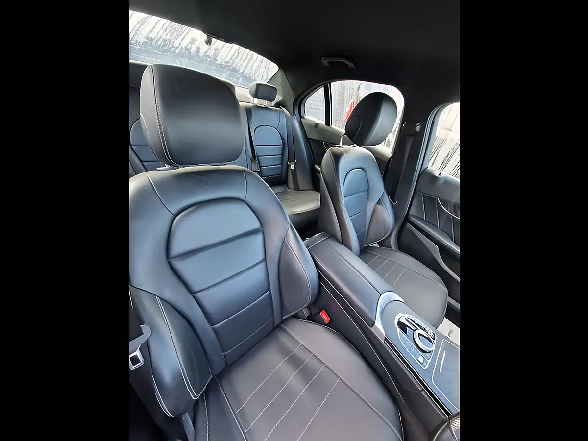 Used 2018 Mercedes-Benz C Class AMG Line Grey - Interior and Exterior details 14