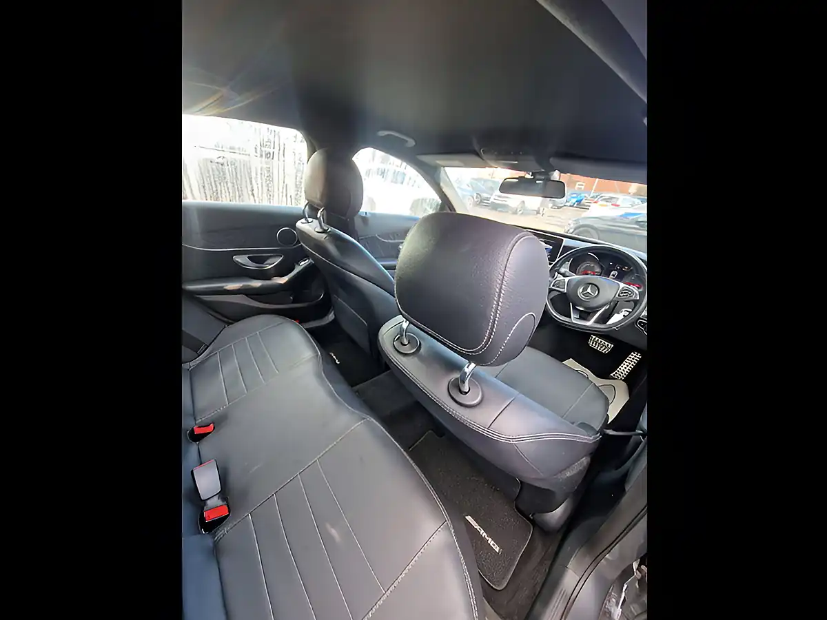 Used 2018 Mercedes-Benz C Class AMG Line Grey - Interior and Exterior details 15