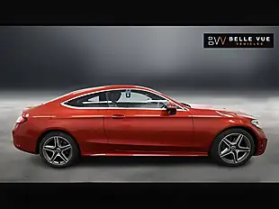 Used 2018 Mercedes-Benz C Class AMG Line Hyacinth Red - Interior and Exterior details 2