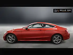Used 2018 Mercedes-Benz C Class AMG Line Hyacinth Red - Interior and Exterior details 7