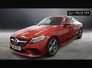 Used 2018 Mercedes-Benz C Class AMG Line Hyacinth Red - Interior and Exterior details 8
