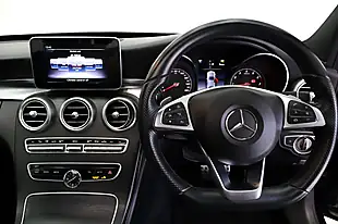 Used 2018 Mercedes-Benz C Class AMG Line (premium) Black - Interior and Exterior details 14
