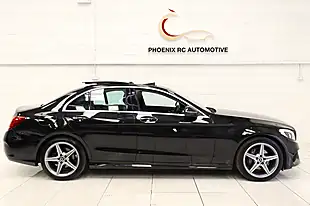 Used 2018 Mercedes-Benz C Class AMG Line (premium) Black - Interior and Exterior details 3