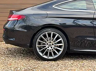Used 2018 Mercedes-Benz C Class AMG Line Premium Black - Interior and Exterior details 10