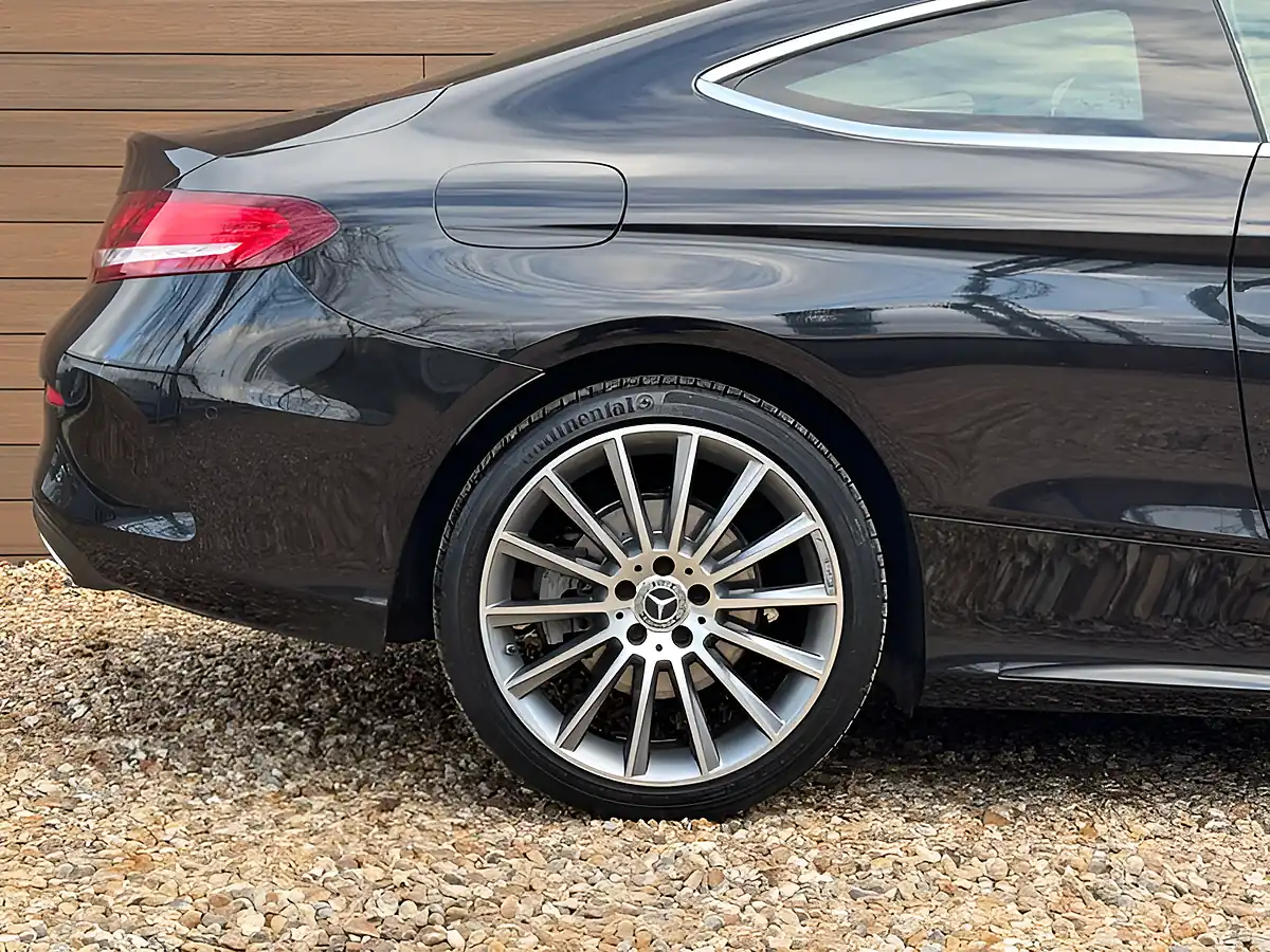 Used 2018 Mercedes-Benz C Class AMG Line Premium Black - Interior and Exterior details 10