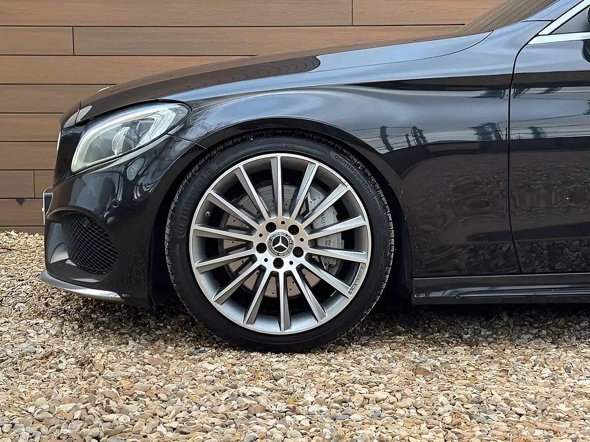 Used 2018 Mercedes-Benz C Class AMG Line Premium Black - Interior and Exterior details 14