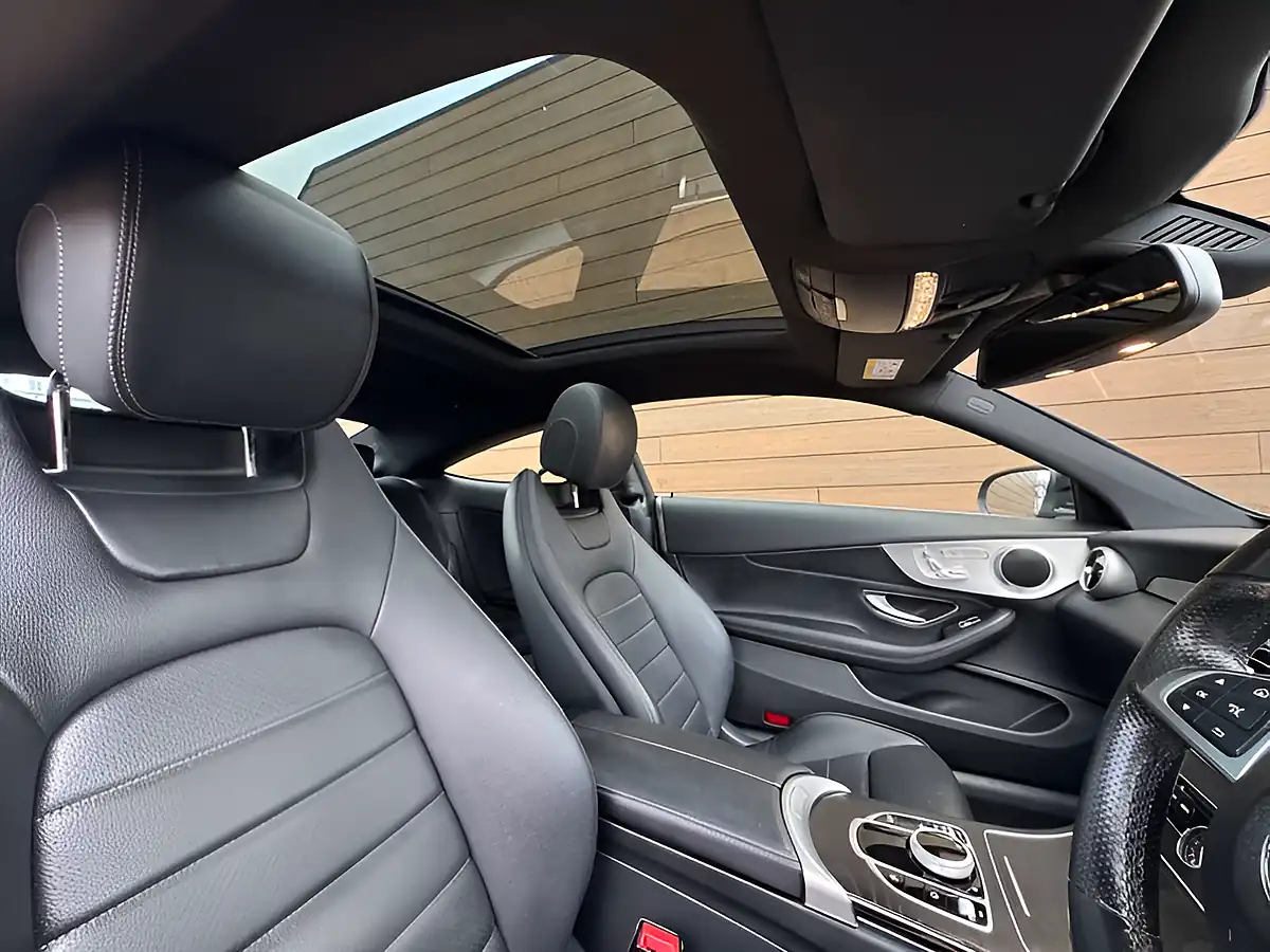 Used 2018 Mercedes-Benz C Class AMG Line Premium Black - Interior and Exterior details 17