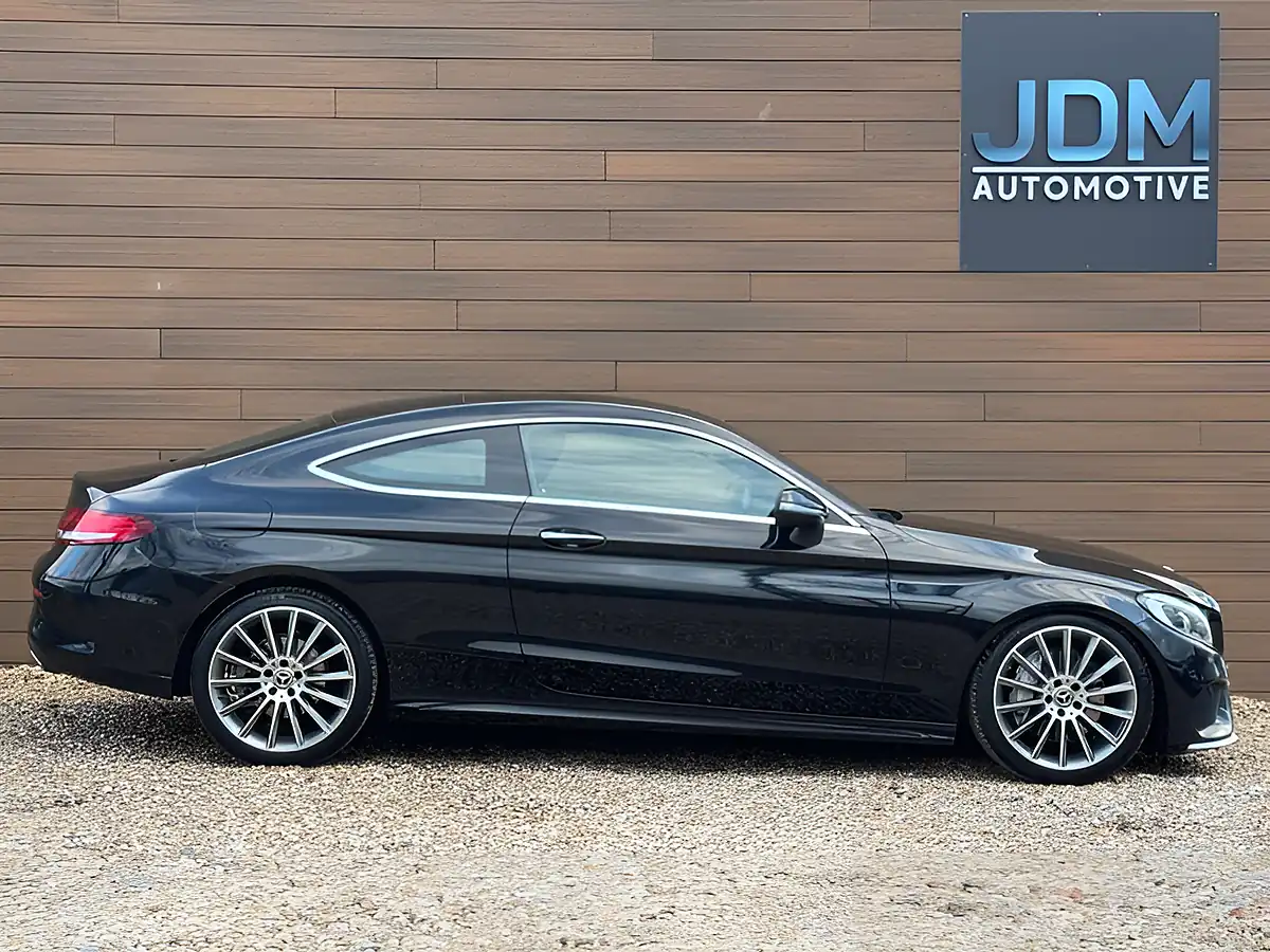 Used 2018 Mercedes-Benz C Class AMG Line Premium Black - Interior and Exterior details 2