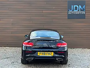 Used 2018 Mercedes-Benz C Class AMG Line Premium Black - Interior and Exterior details 4