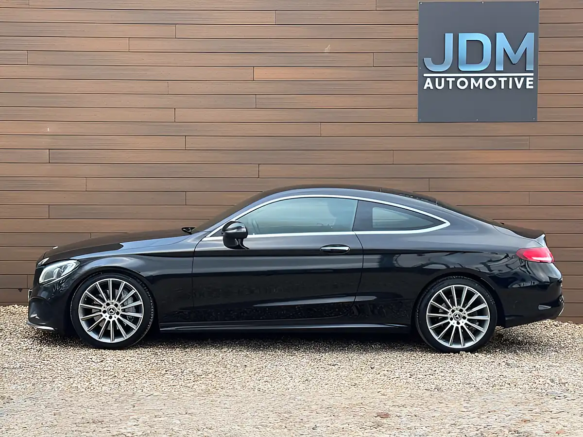 Used 2018 Mercedes-Benz C Class AMG Line Premium Black - Interior and Exterior details 6