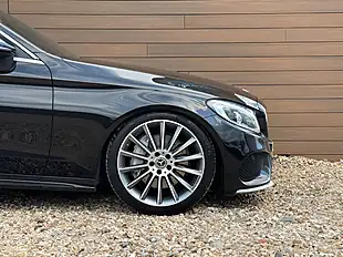 Used 2018 Mercedes-Benz C Class AMG Line Premium Black - Interior and Exterior details 8