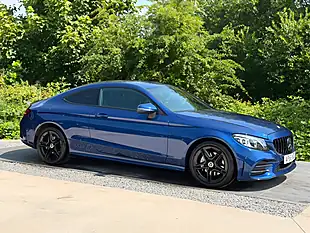 Used 2018 Mercedes-Benz C Class AMG Line (premium) Blue - Interior and Exterior details 6