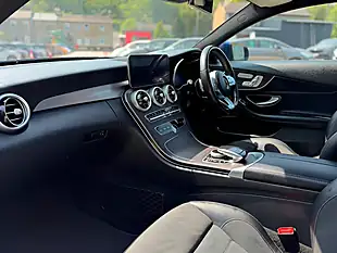 Used 2018 Mercedes-Benz C Class AMG Line (premium) Blue - Interior and Exterior details 3