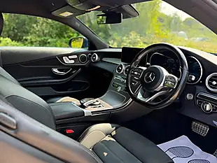 Used 2018 Mercedes-Benz C Class AMG Line (premium) Blue - Interior and Exterior details 8