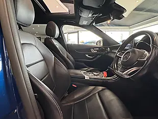 Used 2018 Mercedes-Benz C Class AMG Line (premium) Blue - Interior and Exterior details 11