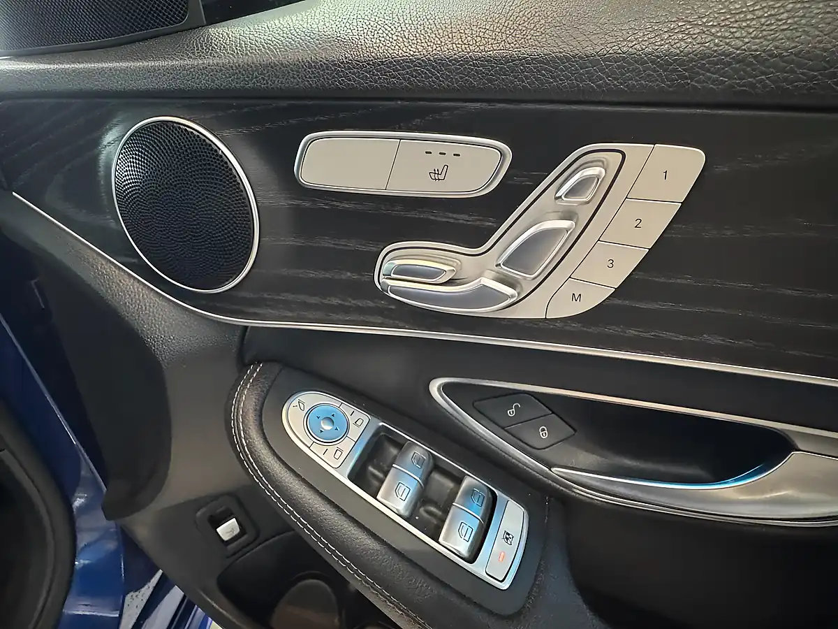 Used 2018 Mercedes-Benz C Class AMG Line (premium) Blue - Interior and Exterior details 14