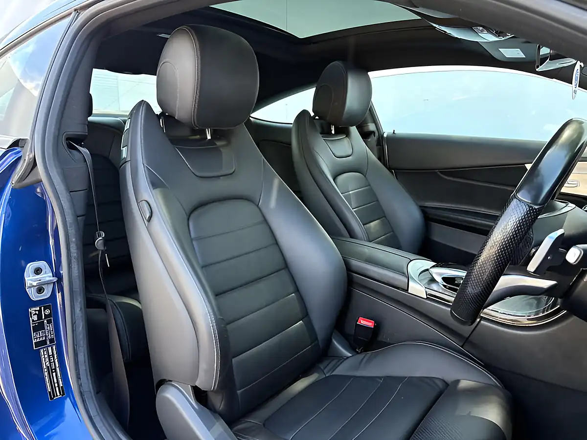 Used 2018 Mercedes-Benz C Class AMG Line Premium+ Cavansite Blue - Interior and Exterior details 14