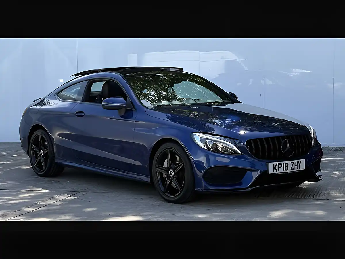 Used 2018 Mercedes-Benz C Class AMG Line Premium+ Cavansite Blue - Interior and Exterior details 16