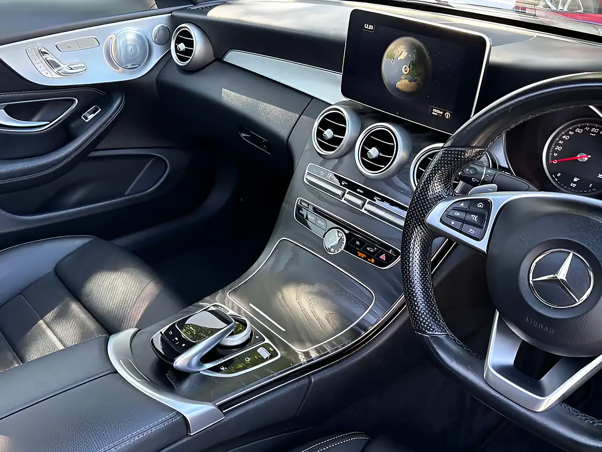 Used 2018 Mercedes-Benz C Class AMG Line Premium+ Cavansite Blue - Interior and Exterior details 20