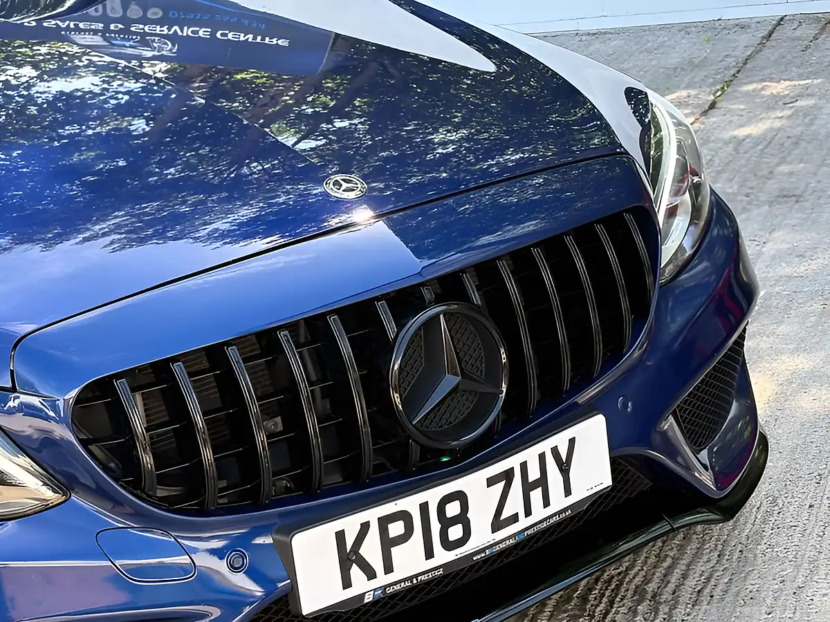Used 2018 Mercedes-Benz C Class AMG Line Premium+ Cavansite Blue - Interior and Exterior details 3