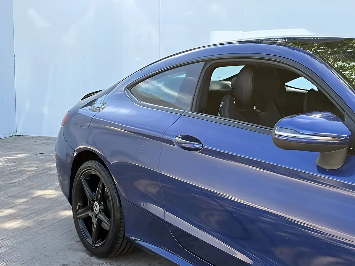 Used 2018 Mercedes-Benz C Class AMG Line Premium+ Cavansite Blue - Interior and Exterior details 6