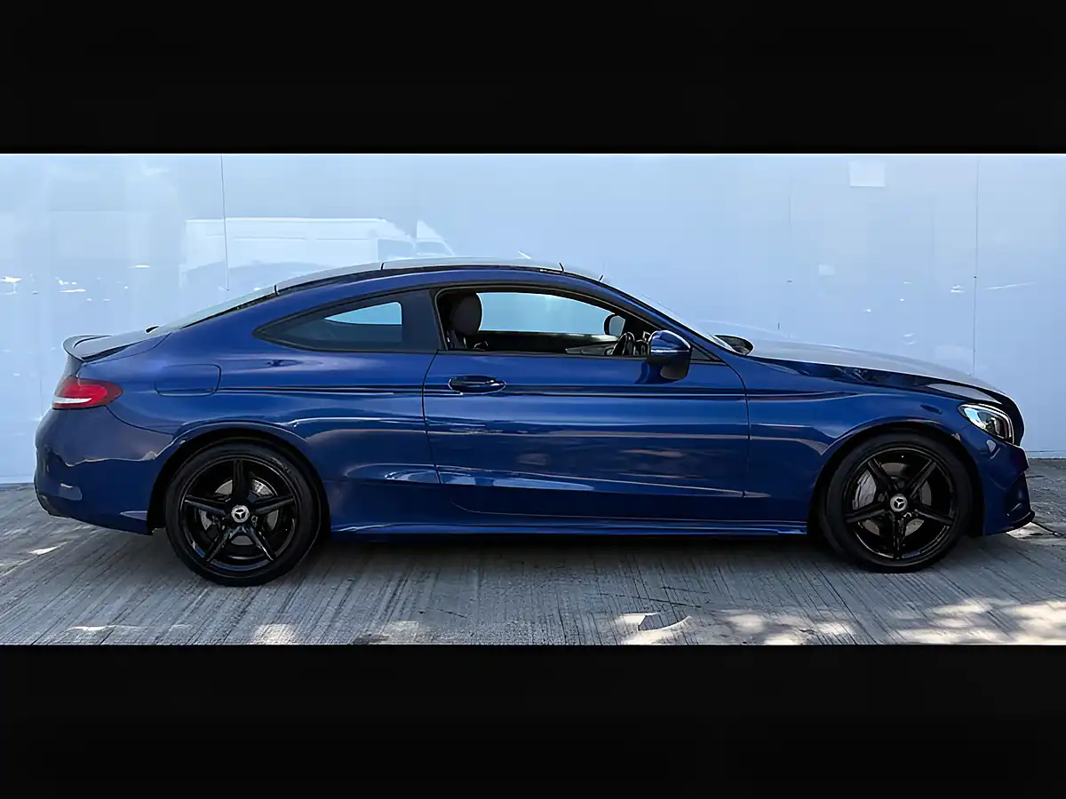 Used 2018 Mercedes-Benz C Class AMG Line Premium+ Cavansite Blue - Interior and Exterior details 9