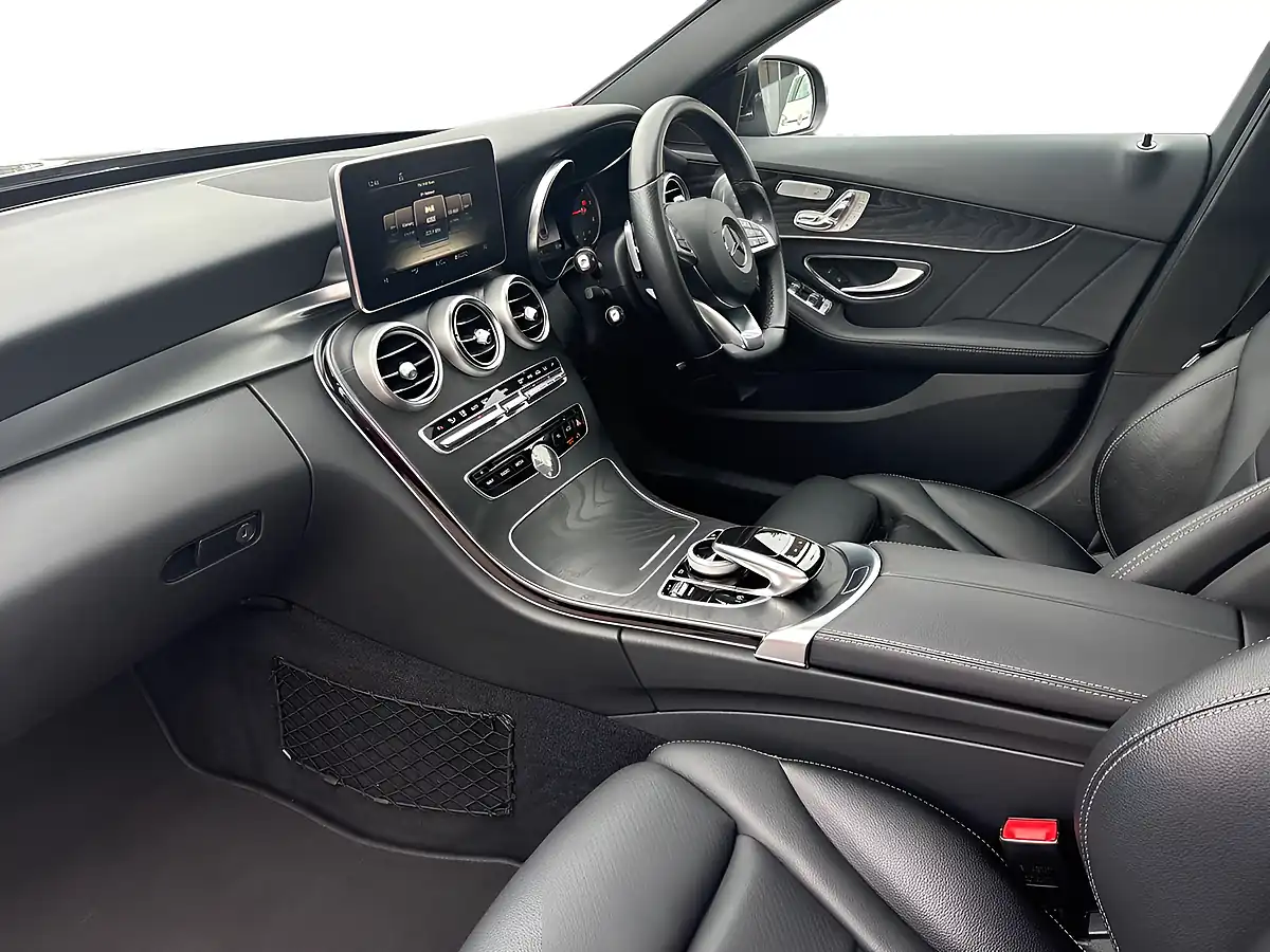 Used 2018 Mercedes-Benz C Class AMG Line (premium Plus) Black - Interior and Exterior details 11