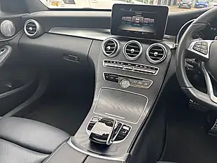 Used 2018 Mercedes-Benz C Class AMG Line (premium Plus) Black - Interior and Exterior details 12