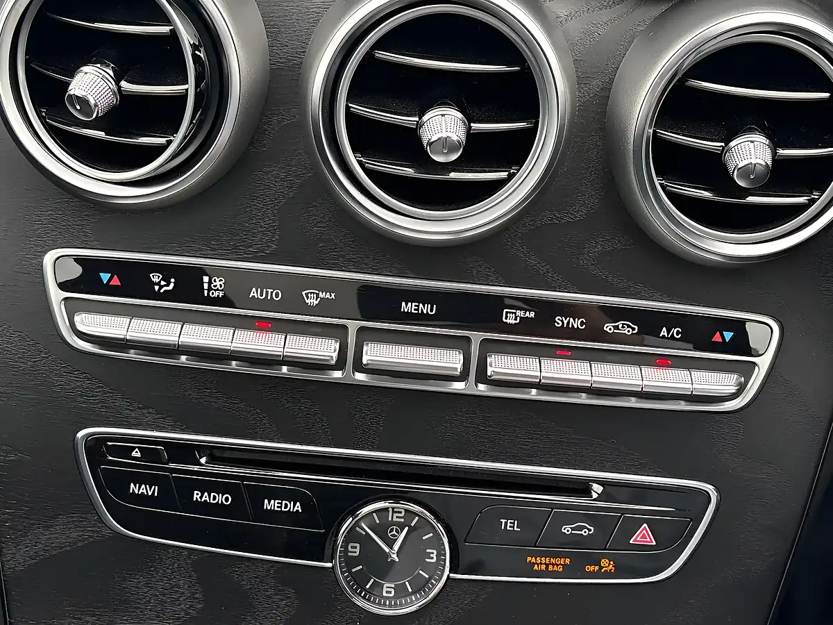 Used 2018 Mercedes-Benz C Class AMG Line (premium Plus) Black - Interior and Exterior details 13