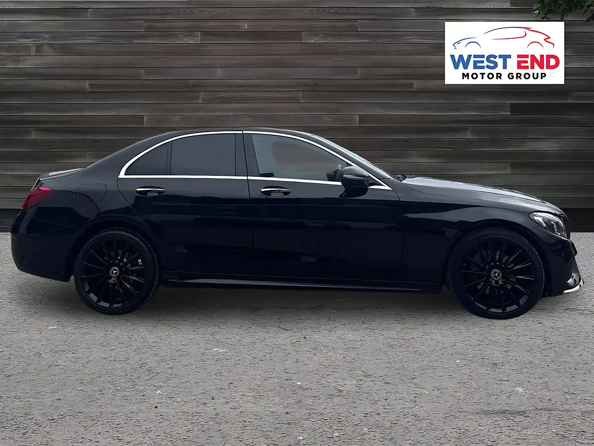 Used 2018 Mercedes-Benz C Class AMG Line (premium Plus) Black - Interior and Exterior details 2