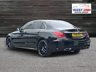Used 2018 Mercedes-Benz C Class AMG Line (premium Plus) Black - Interior and Exterior details 3