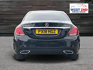 Used 2018 Mercedes-Benz C Class AMG Line (premium Plus) Black - Interior and Exterior details 4
