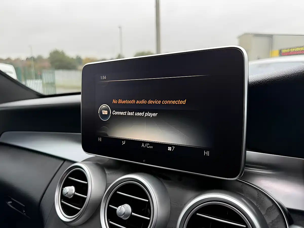 Used 2018 Mercedes-Benz C Class AMG Line (premium Plus) Black - Interior and Exterior details 15