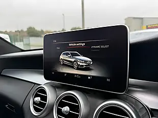 Used 2018 Mercedes-Benz C Class AMG Line (premium Plus) Black - Interior and Exterior details 16