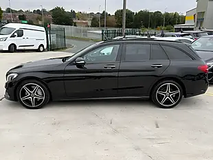 Used 2018 Mercedes-Benz C Class AMG Line (premium Plus) Black - Interior and Exterior details 4
