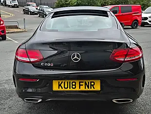 Used 2018 Mercedes-Benz C Class AMG Line (premium Plus) Obsidian Black - Interior and Exterior details 11