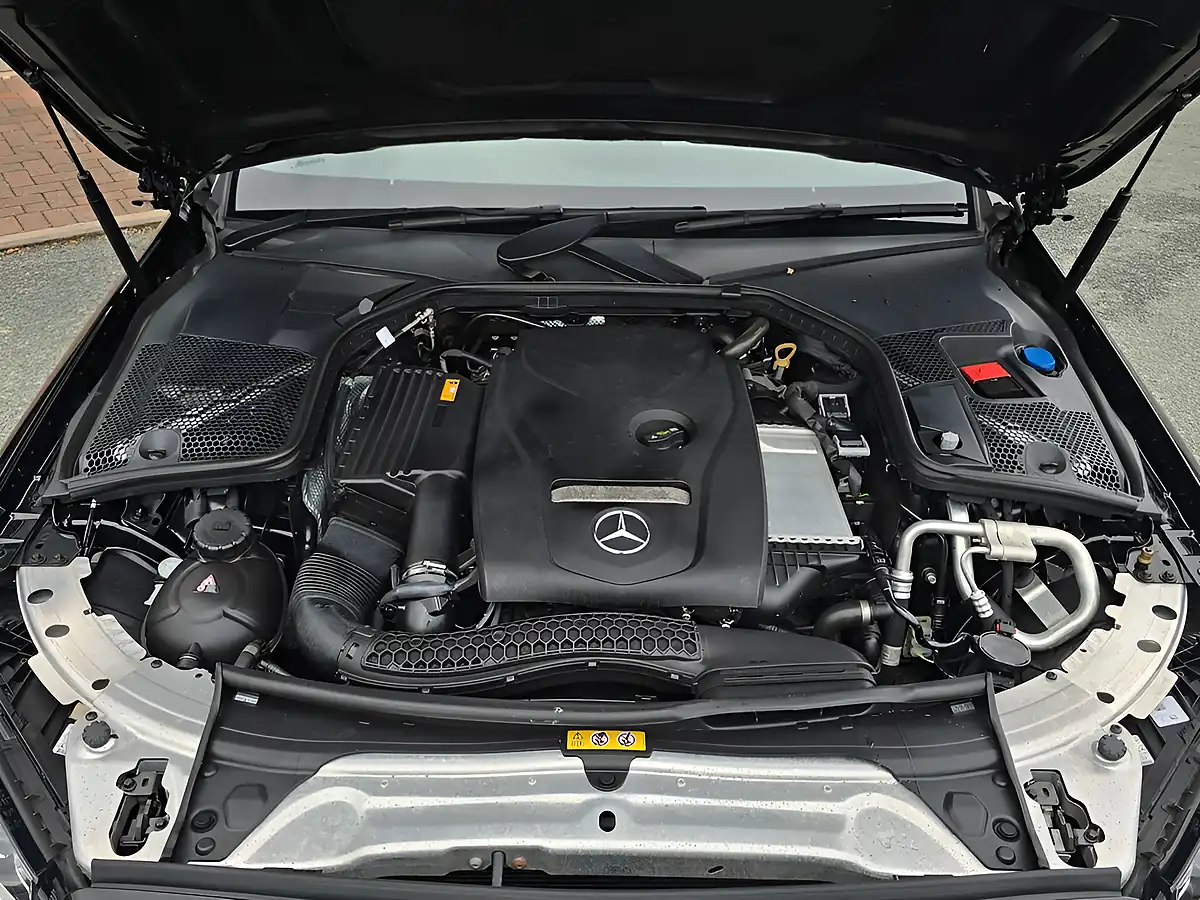 Used 2018 Mercedes-Benz C Class AMG Line (premium Plus) Obsidian Black - Interior and Exterior details 15
