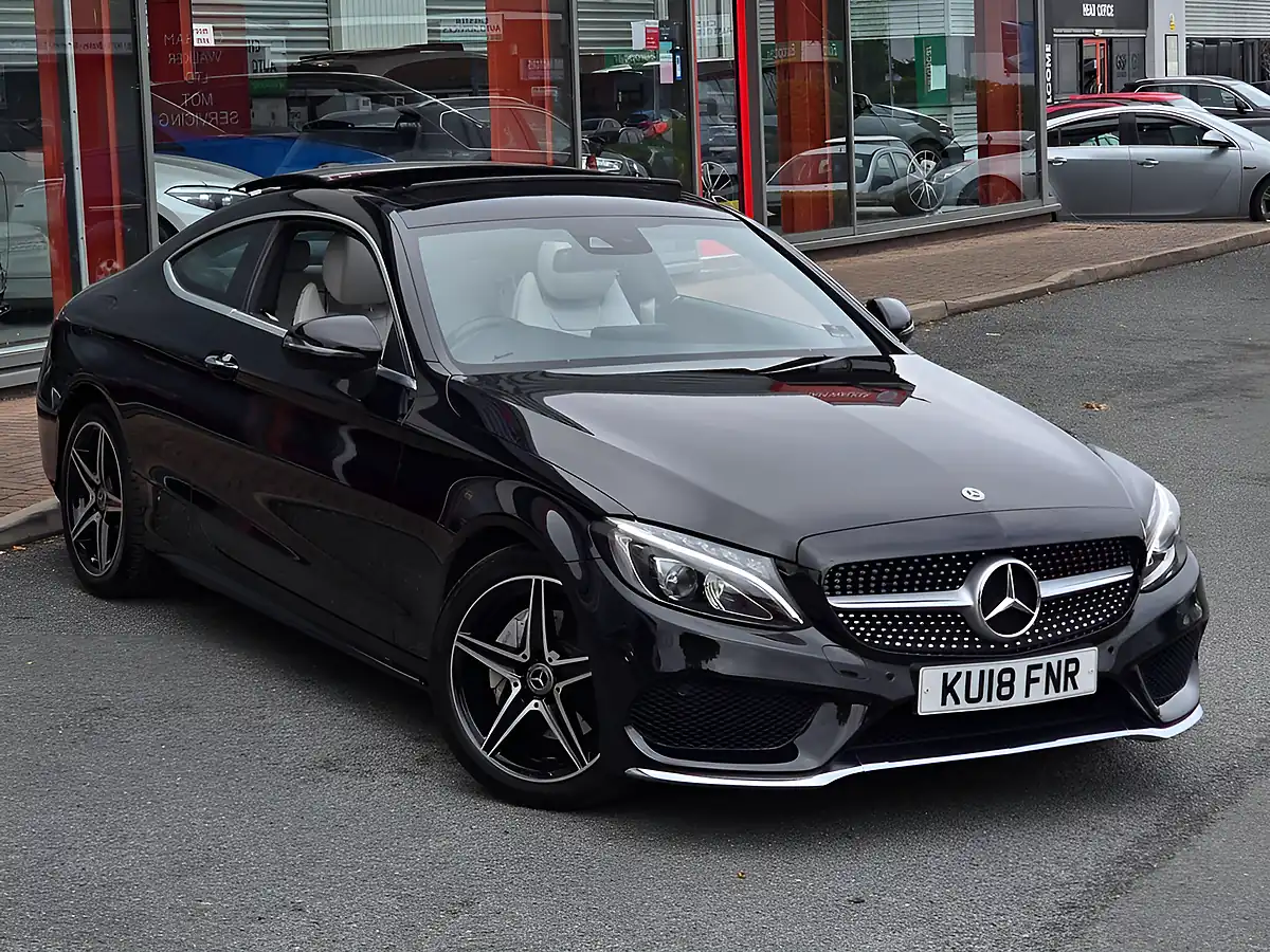 Used 2018 Mercedes-Benz C Class AMG Line (premium Plus) Obsidian Black - Interior and Exterior details 6