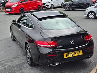Used 2018 Mercedes-Benz C Class AMG Line (premium Plus) Obsidian Black - Interior and Exterior details 7