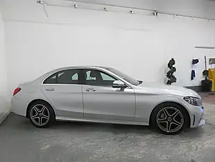 Used 2018 Mercedes-Benz C Class AMG Line (premium Plus) Silver - Interior and Exterior details 3