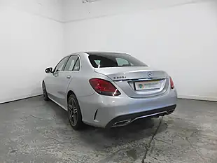 Used 2018 Mercedes-Benz C Class AMG Line (premium Plus) Silver - Interior and Exterior details 5