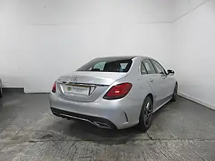 Used 2018 Mercedes-Benz C Class AMG Line (premium Plus) Silver - Interior and Exterior details 6