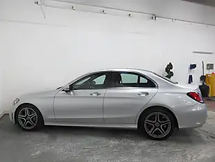 Used 2018 Mercedes-Benz C Class AMG Line (premium Plus) Silver - Interior and Exterior details 7