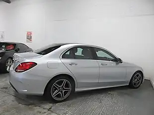 Used 2018 Mercedes-Benz C Class AMG Line (premium Plus) Silver - Interior and Exterior details 8