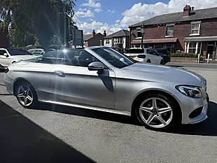 Used 2018 Mercedes-Benz C-Class AMG Line Premium Plus Silver - Interior and Exterior details 10