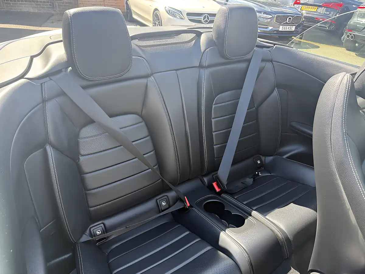 Used 2018 Mercedes-Benz C-Class AMG Line Premium Plus Silver - Interior and Exterior details 14